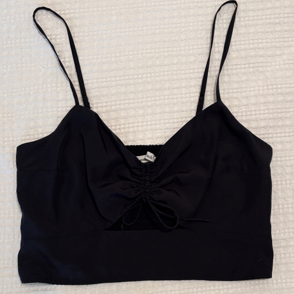 Abercrombie Ruched Crop Top